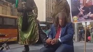 دستگیری دونالد ترامپ در راهپیمایی ۲۲ بهمن