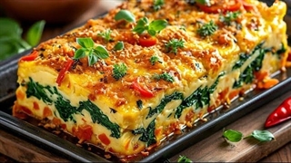 غذای خانگی در آلمان: طرز تهیه کوکو با اسفناج و سیب زمینی