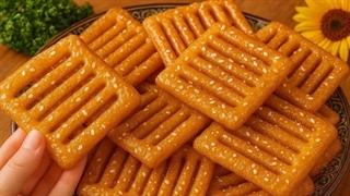 طرز تهیه شرینی ترد و خوشمزه | با کمترین مواد در ۸ دقیقه