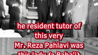 “Is Reza Pahlavi trained by Baha'i organization?