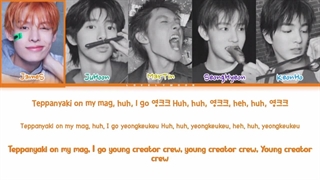 لیریک اهنگ (YCC(YONNG CREATOR CREW از کورتیس(Cortis)