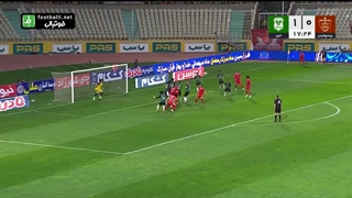 خلاصه بازی پرسپولیس 1-2 خیبر