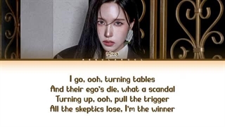 لیریک متن آهنگ Turning Tables از مینا توایس + Lyrics Mina TWICE