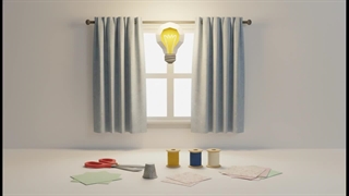 دوخت_پرده_ساده