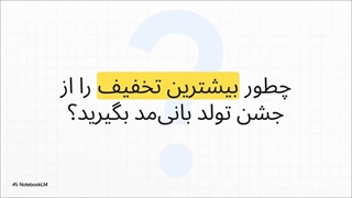 انواع کد تخفیف بانی مد در جشنواره تولد بانی مد
