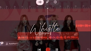 کاورم از آهنگ whistle بلک پینک