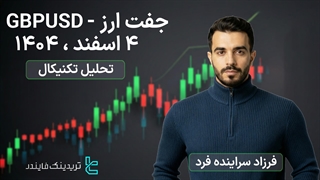 تحلیل قیمت جفت ارز(GBPUSD)  4اسفند 1404 - ضعف دلار و فرصت‌های نزولی بازار