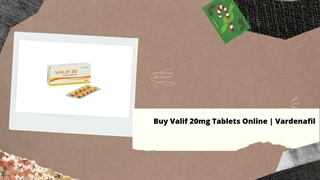 Buy Valif 20mg Tablets Online | Vardenafil