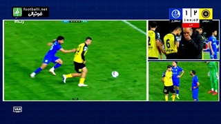 گل سوم سپاهان به استقلال خوزستان (ریکاردو آلوز - پنالتی)