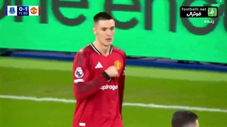 گل اول منچستریونایتد به اورتون (بنیامین ششکو)