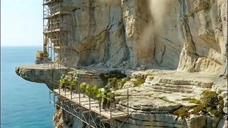 فیلم تایم لپس ساخت ویلای ساحلی زیبا