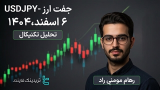 تحلیل قیمت جفت ارز (USDJPY) 6 اسفند 1404-افزایش USDJPY تحت فشار ضعف ین