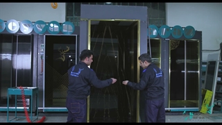 ویدئوی ساخت کابین آسانسور کیوان فراز