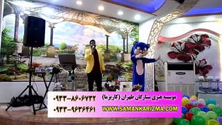 سونیک در جشن دبستان 09339636461
