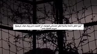 ولی من نتونستم تنفر رو ول کنم .......