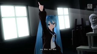 Wowaka - Rolling Girl - Hatsune Miku Project DIVA Future Tone - [PV] Romaji + English Subtitles (720P_60FPS)