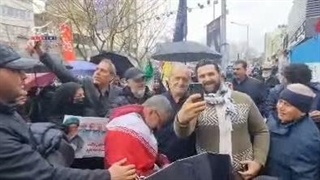 حضور مسعود پزشکیان در راهپیمایی روز قدس