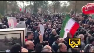 تشییع و تدفین شهید سرلشکر عزیز نصیرزاده وزیر دفاع جمهوری اسلامی - جنگ رمضان