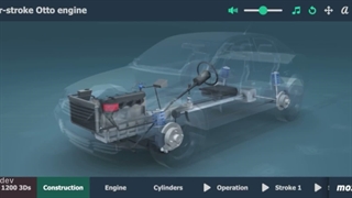 نرم افزار ( اپلیکیشن ) Four Stroke Otto Engine آموزش مکانیکی خودرو برای آیفون