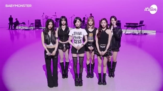 اجرای اهنگ WE GO UP از BABY MONSTER در IT's live