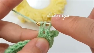 آموزش بافت اسکرانچی فانتزی/ کش مو قلاببافی