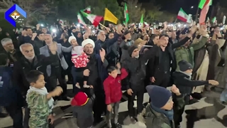 تجمع شبانه مردم دیار نرگس در شهرستان خوسف