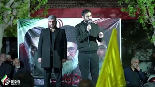 14050102: سخنرانی پرشور امیرحسین ثابتی در روز بیست و دوم جنگ در پیشوا