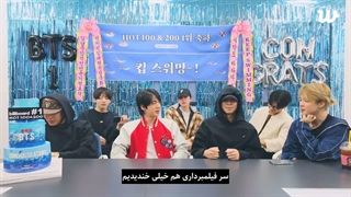 لایو بی‌تی‌اس بعد از نامبروانی Swim و آلبوم Arirang در بیلبورد با زیرنویس فارسی چسبیده ♡ 1 آوریل 2026