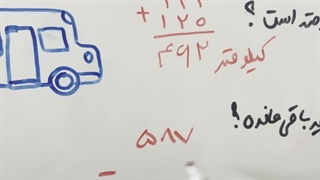 حل مسئله‌ی فصل ششم ریاضی دوم ؛«جمع و تفریق اعداد سه رقمی»