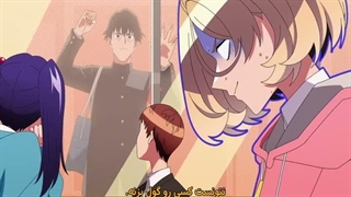 انیمه نماینده کلاس دست‌وپا چلفتی و دختری با دامنِ کوتاه Ponkotsu Fuuki Iin to Skirt-take ga Futekisetsu na JK no Hanashi قسمت 1