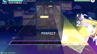 بازی Hatsunemiku colorful stage با آهنگ D/N/A