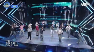 اجرای pretty boy swag از ایدنتیتی در ام‌کانت‌داون/ idntt mcountdown