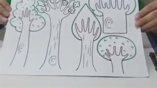 درخت بهاریِ خوشحال