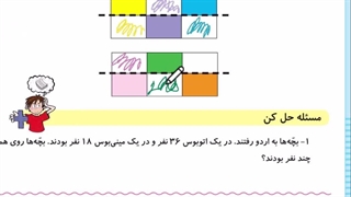 تدریس صفحه 126 ریاضی کلاس سوم_مبحث جمع با انتقال