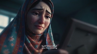 دست زیر آوار....آخرین نقاشی