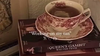 (: