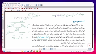 فیلم شماره 30 پدیده تداخل امواج  رشته ریاضی