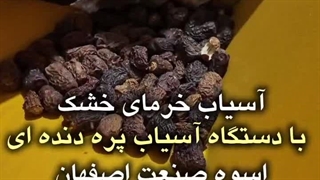آسیاب خرما خشک با هسته با دستگاه آسیاب صنعتی اسوه صنعت اصفهان 09138900047