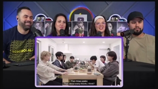 Reaction to bts trip ep.2 part 2