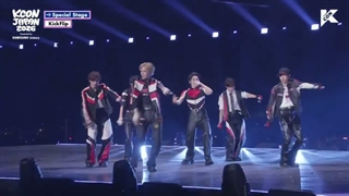 کاور کیک فلیپ (KickFlip) از اهنگ "Ceremony" استری کیدز (Straykids) در «kcon Japan» امروز
