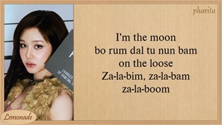 لیریک آهنگ Moon از BABY MONSTER