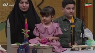 موشک صورتی و تسبیح صورتی به درخواست همین دختر عزیز از فرمانده موشکی سپاه