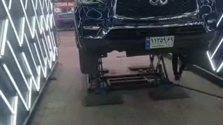 تشخیص رنگ اتومبیل یعقوب زاده در رشت