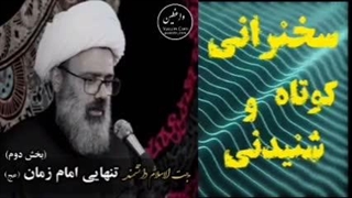 تنهایی امام زمان ( حضرت مهدی علیه السلام ) سخنرانی تکان دهنده استاد دانشمند