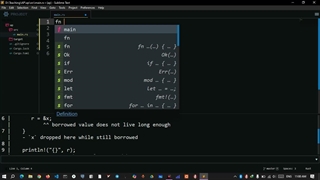 برنامه‌نویسی پیشرفته (rust)-جلسات نهم و دهم - بخش هفتم