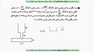 دو سوال از فیزیک دهم (کتاب فیزیک ماز) – بررسی و توضیح کامل