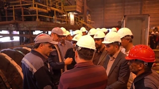بازدید معاونت نظارت و بازرسی صمت خراسان رضوی از معادن سنگ آهن احیاء سپاهان