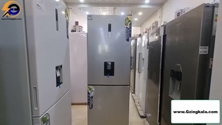 یخچال کمبی پایین فریزر گالان مدل پوکا سیلور