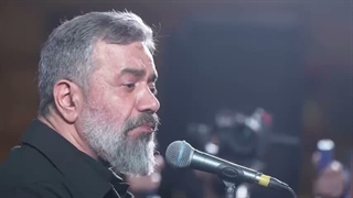 روضه خوانی شهادت امام صادق(ع) در تجمع شبانه مردمی میدان انقلاب جنگ رمضان - محمود کریمی