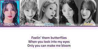 لیریک آهنگ Bloom جی ایدل (I-DLE (G)) از آلبوم I Sway